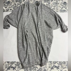 Vintage Grey Oversized Cardigan Shrug